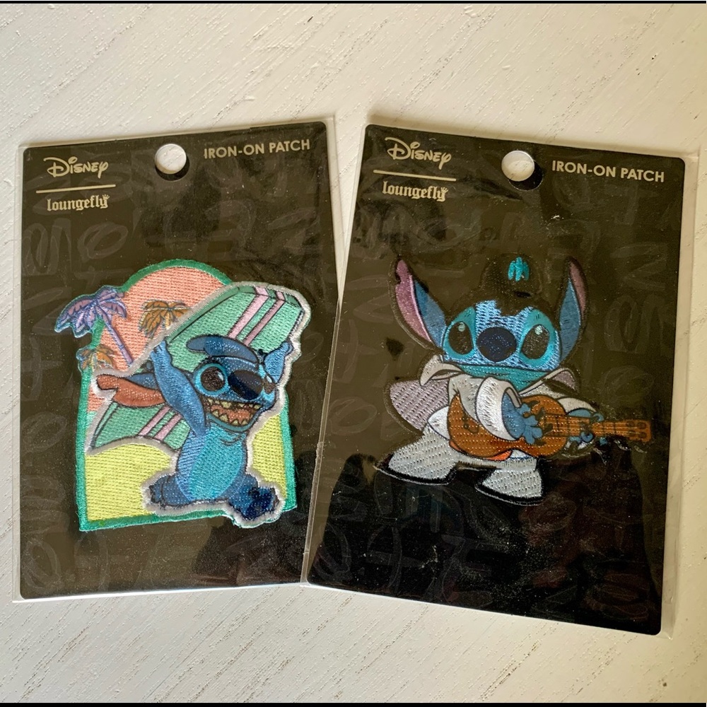 Disney Loungefly Stitch Iron Patches